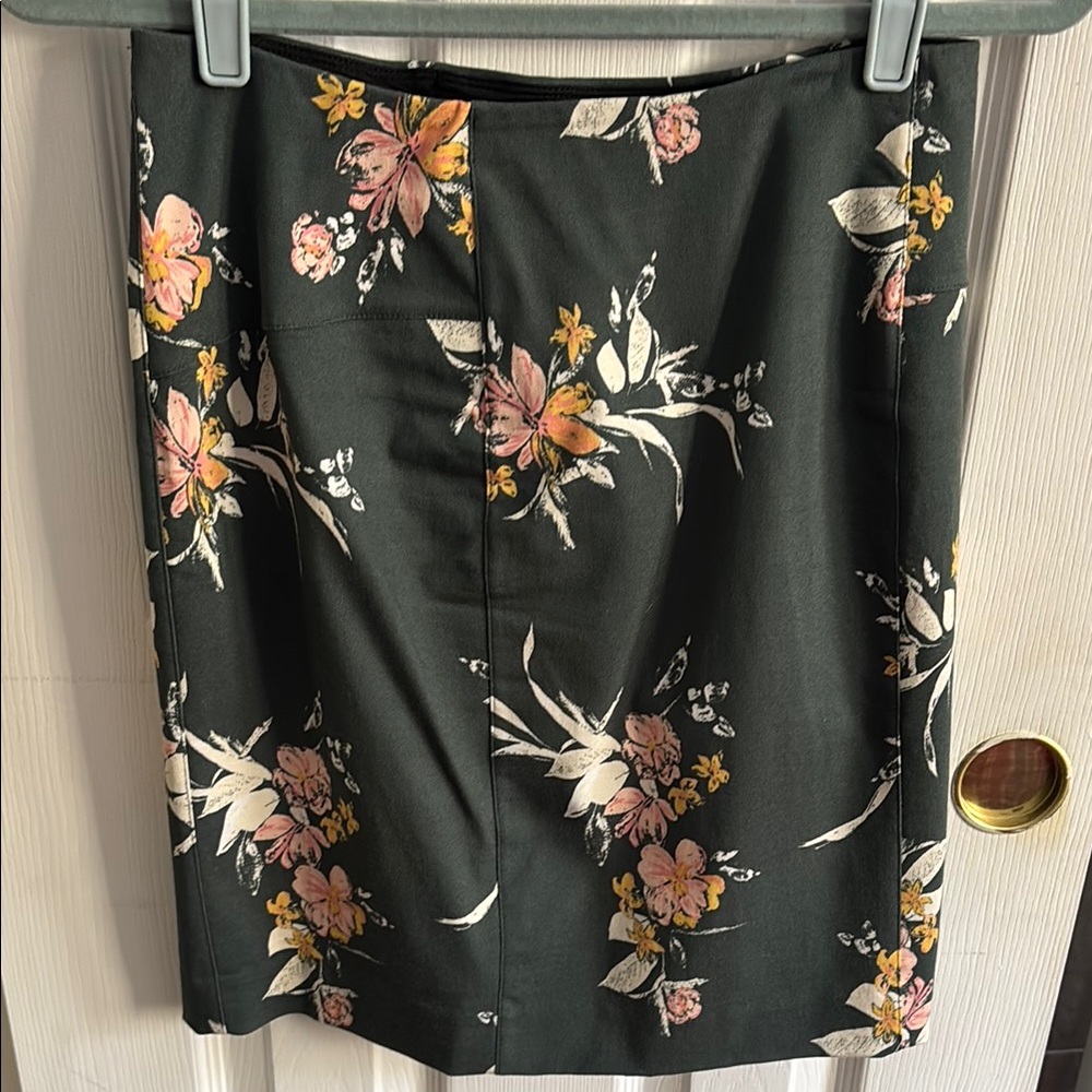 Lysse Orange Pink Mini Pencil Skirt Casual